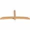 Ekena Millwork Bellingham Timber Gable Bracket, Western Red Cedar, 96"W x 40"H x 5 1/2"D x 5 1/2"F, 10/12 Pitch GBW096X40X0606BEL00SWR - alternate 5